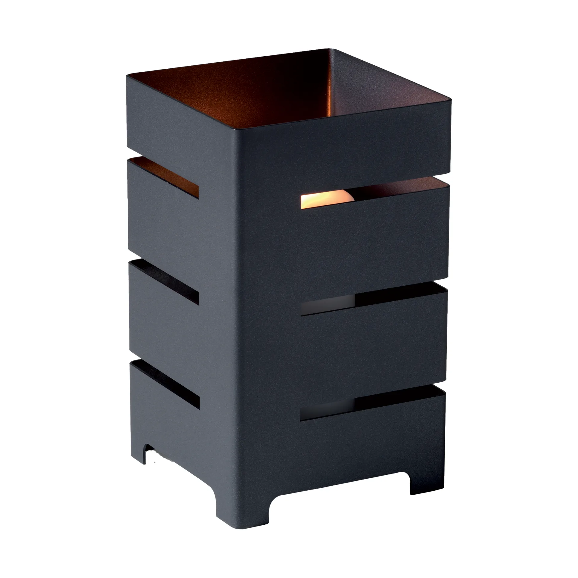 Clara windlicht 30 cm, Antraciet SMD Design