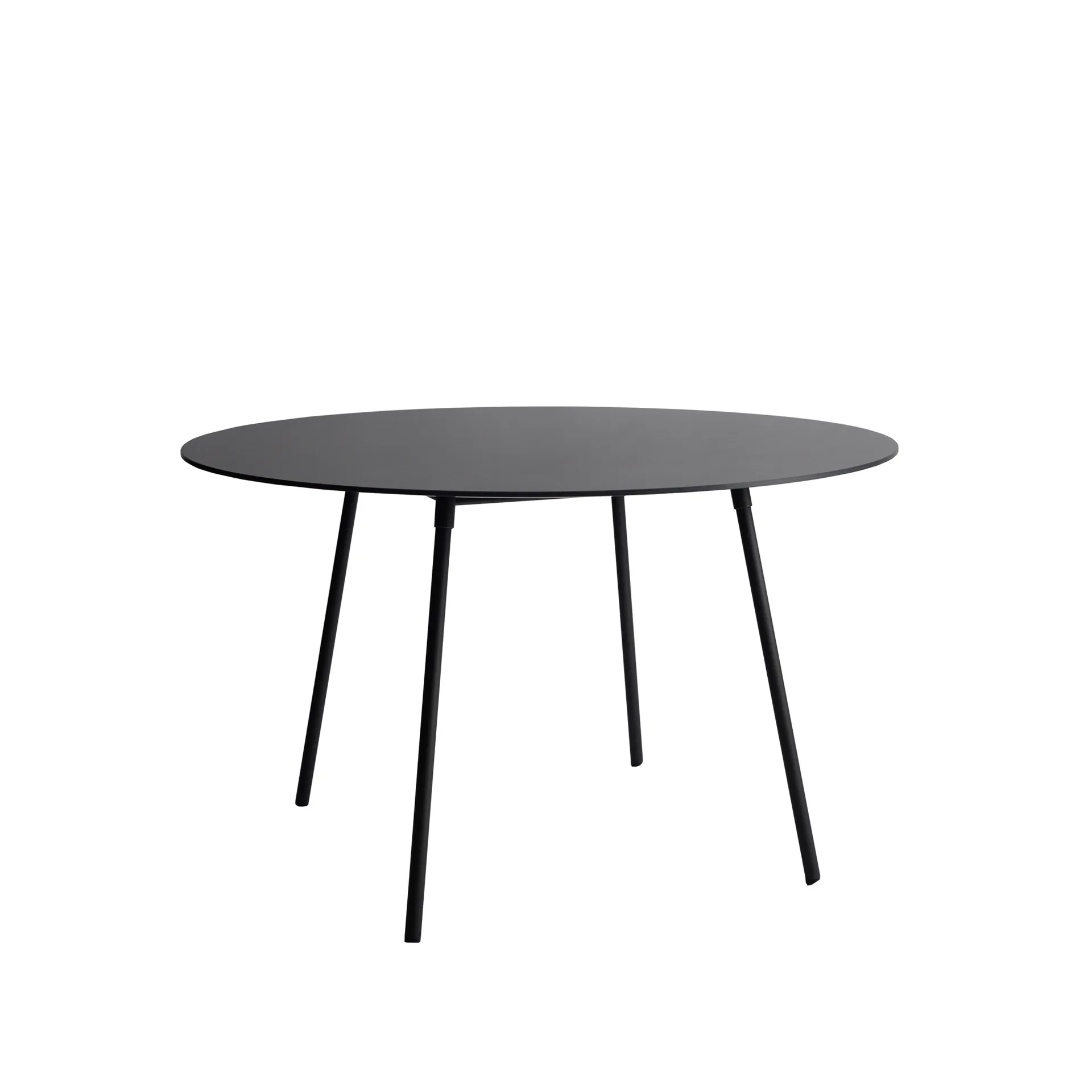 Ella eettafel rond, donkergrijs SMD Design