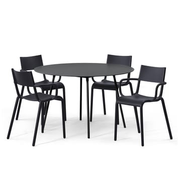 Ella eettafel rond - wit - SMD Design