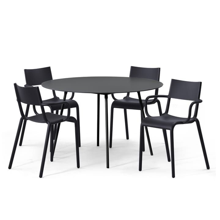 Ella eettafel rond, wit SMD Design