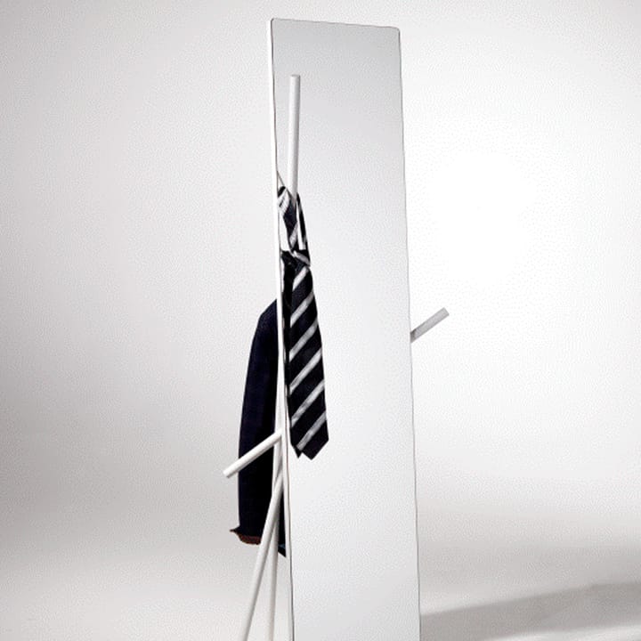 Hayman staande spiegel, wit SMD Design