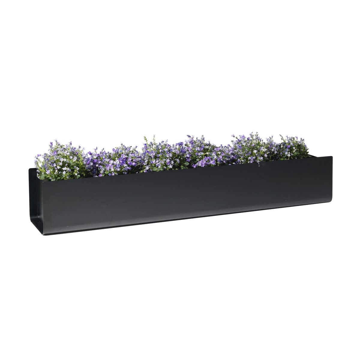SMD Design Jorda bloembak Zwart 100 cm | Scandinavisch Interieur | Bloempotten | Zwart