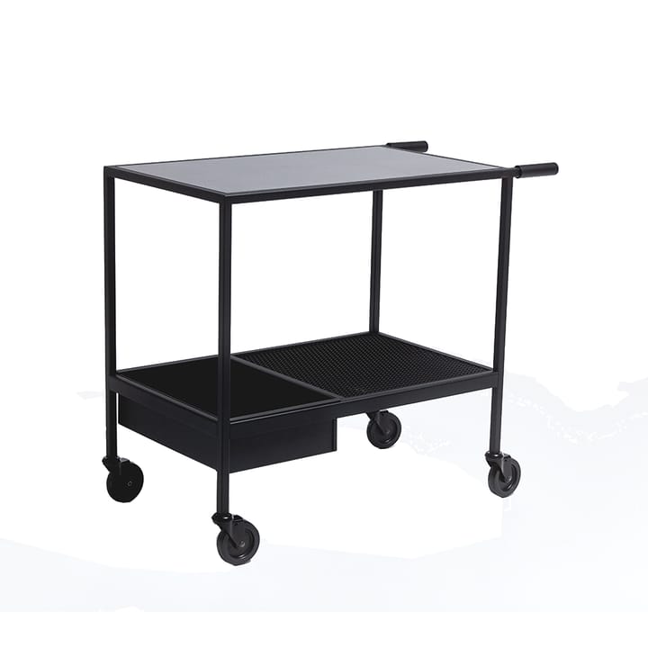 Juno serveertrolley - zwart - SMD Design