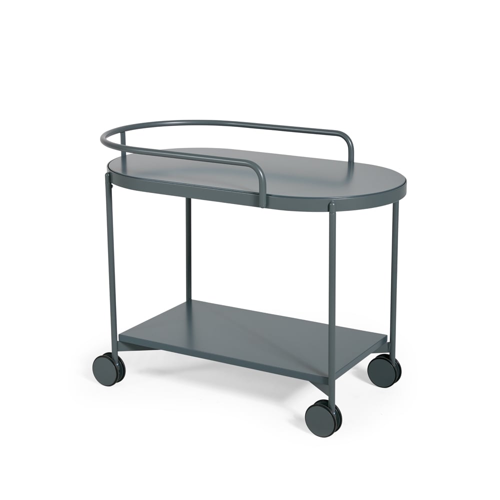 SMD Design Lene trolley grey, mdf | Scandinavisch Interieur | Serveerwagens | Grijs