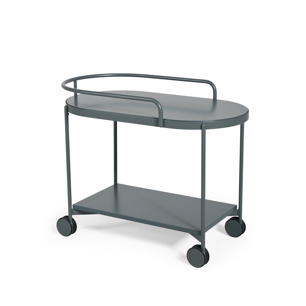 SMD Design Lene trolley grey, mdf