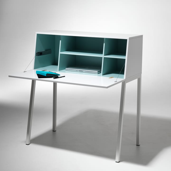 Mormor secretaire, witte lak, witgelakt SMD Design