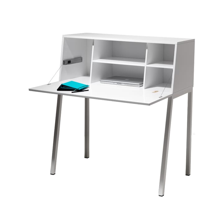 Mormor secretaire - witte lak, witgelakt - SMD Design