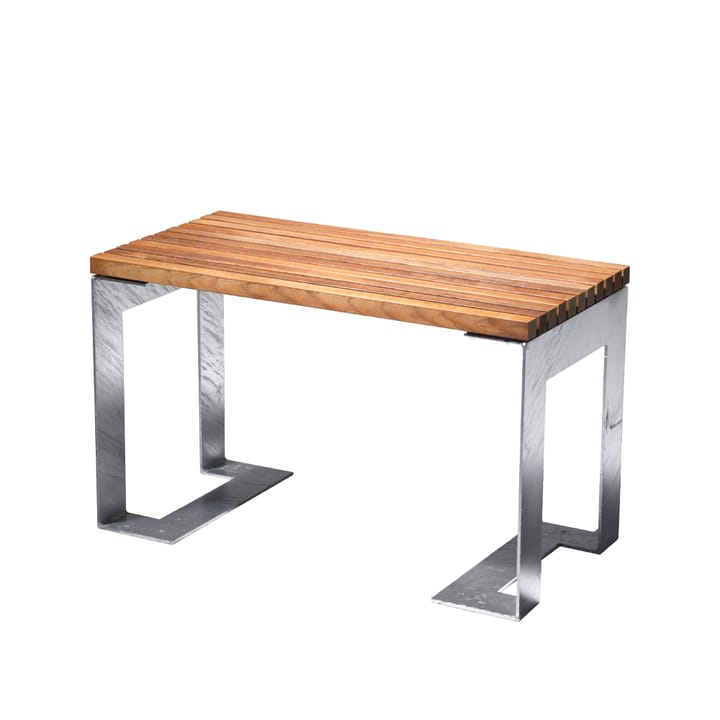 Paus bankje - Eikenhout, gegalvaniseerd onderstel - SMD Design