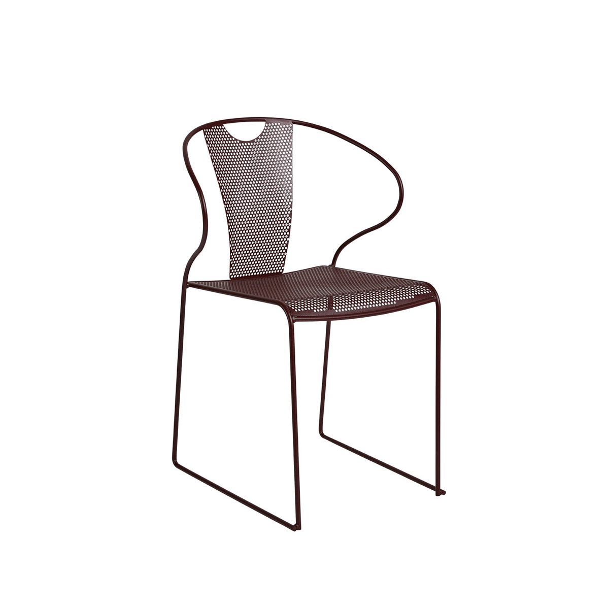 SMD Design Piazza stoel met armleuningen Bordeaux