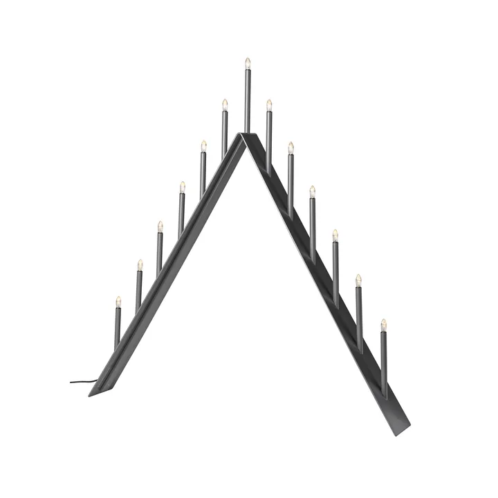 Spica 13 adventskandelaar - Grijs - SMD Design