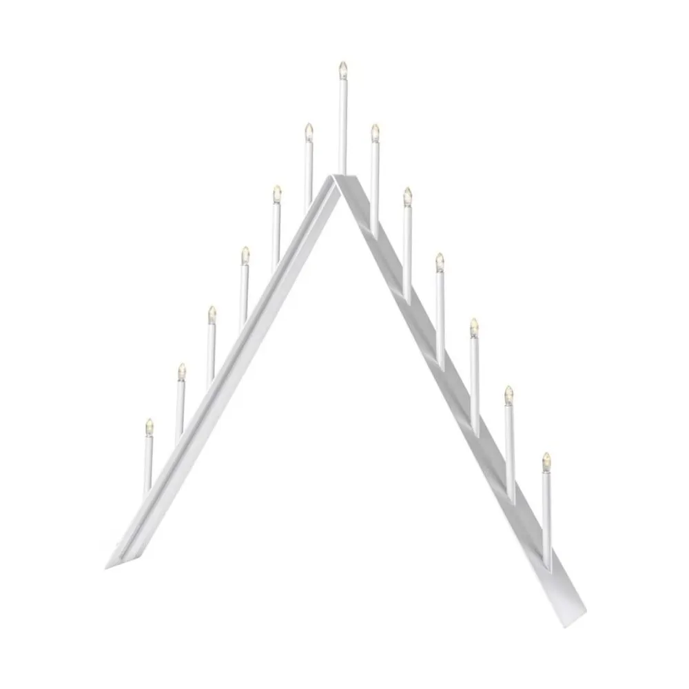 Spica 13 adventskandelaar, Wit SMD Design