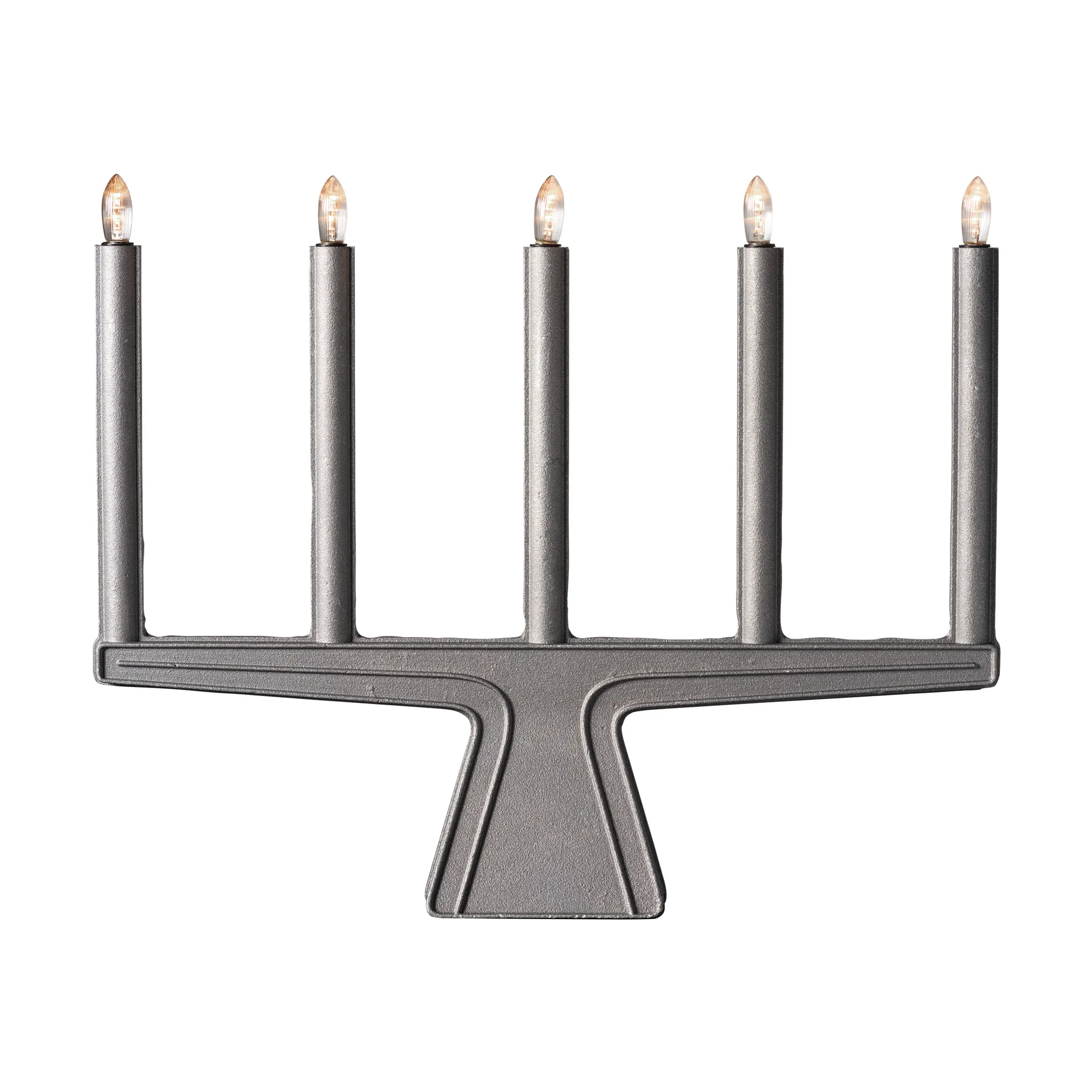 Stella 5 adventskandelaar 41 cm, Aluminium SMD Design