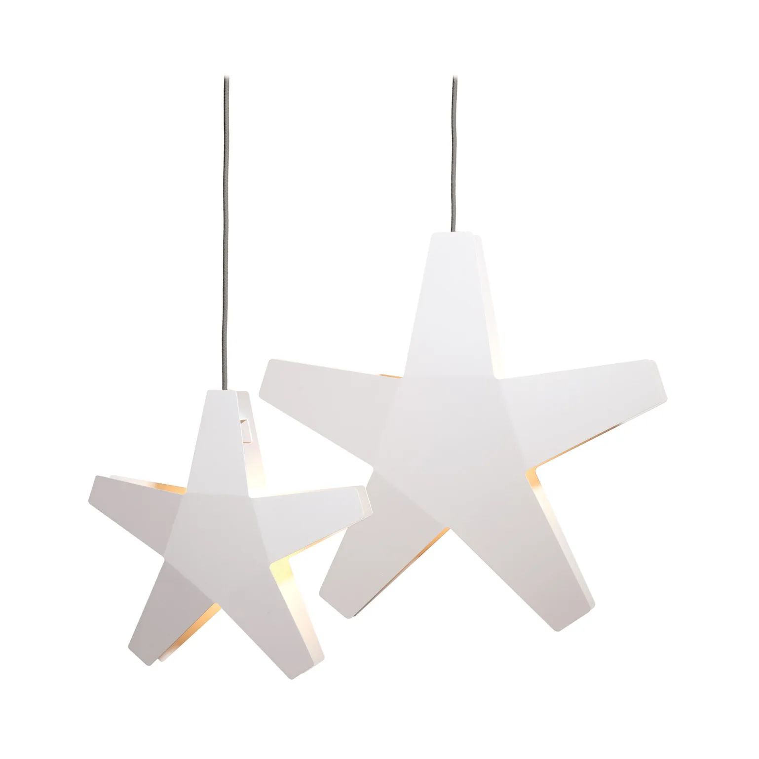 Stella 5 adventskandelaar 41 cm, Zwart SMD Design