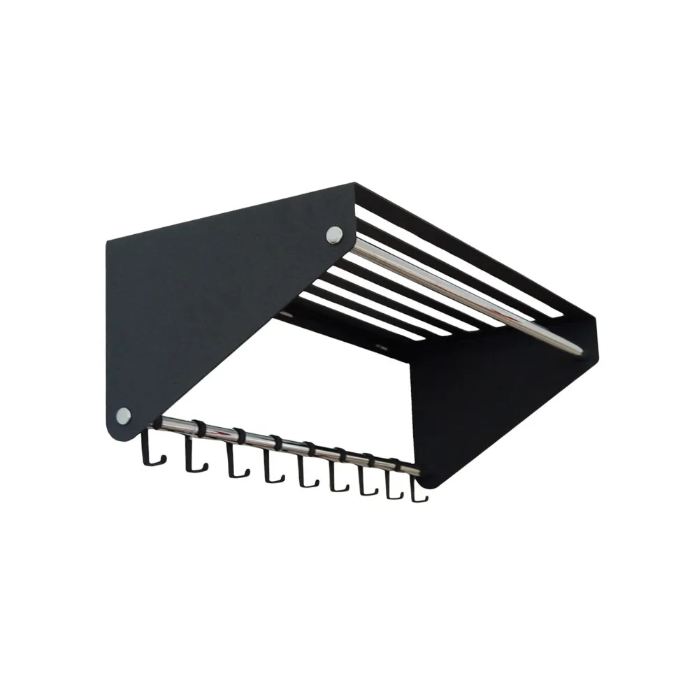 Sticks hoedenplank, donkergrijs SMD Design