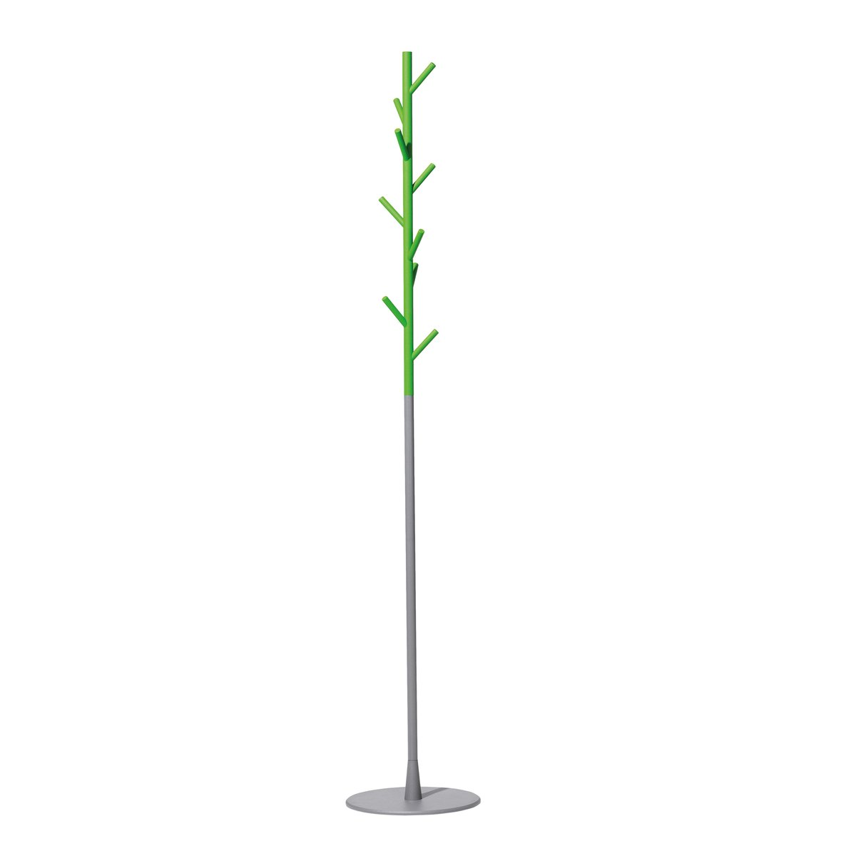 SMD Design Sticks kapstok - vloer groen-zilver | Scandinavisch Interieur | Kapstokken & hangrekken | Wit