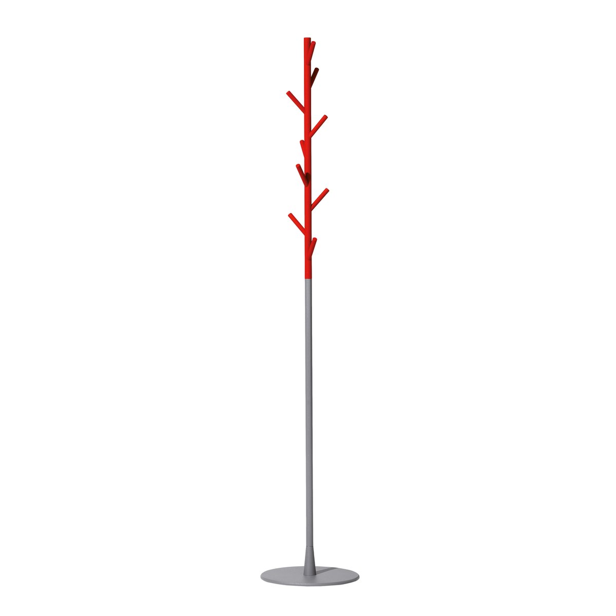 SMD Design Sticks kapstok - vloer rood-zilver