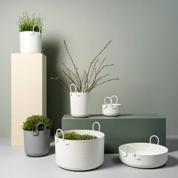 Tivoli 25 pot - Donkergrijs, Ø25x30 cm - SMD Design