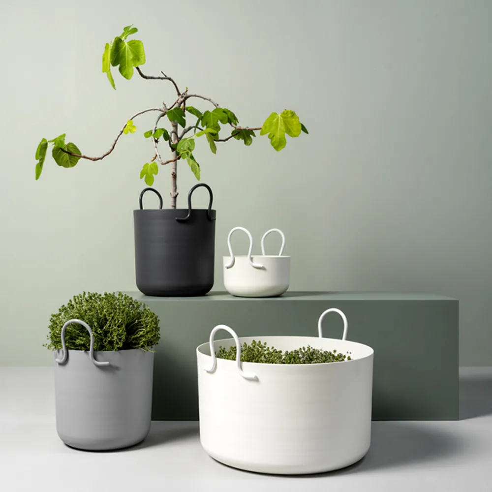 Tivoli 25 pot, Donkergrijs, Ø25x30 cm SMD Design