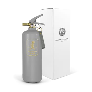Solstickan brandblusser 2 kg - Design Edition grijs-goud - Solstickan Design
