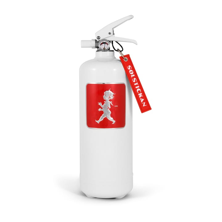 Solstickan brandblusser 2 kg - Wit-rood - Solstickan Design