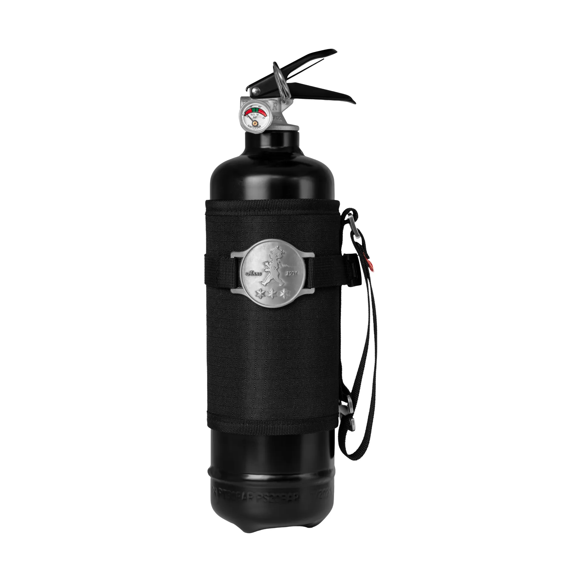 Solstickan brandblusser 6 kg, Outdoor edition, Zwart Solstickan Design