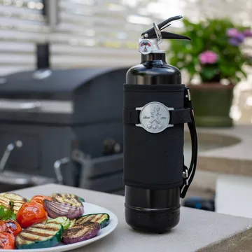 Solstickan brandblusser 6 kg, Outdoor edition - Zwart - Solstickan Design