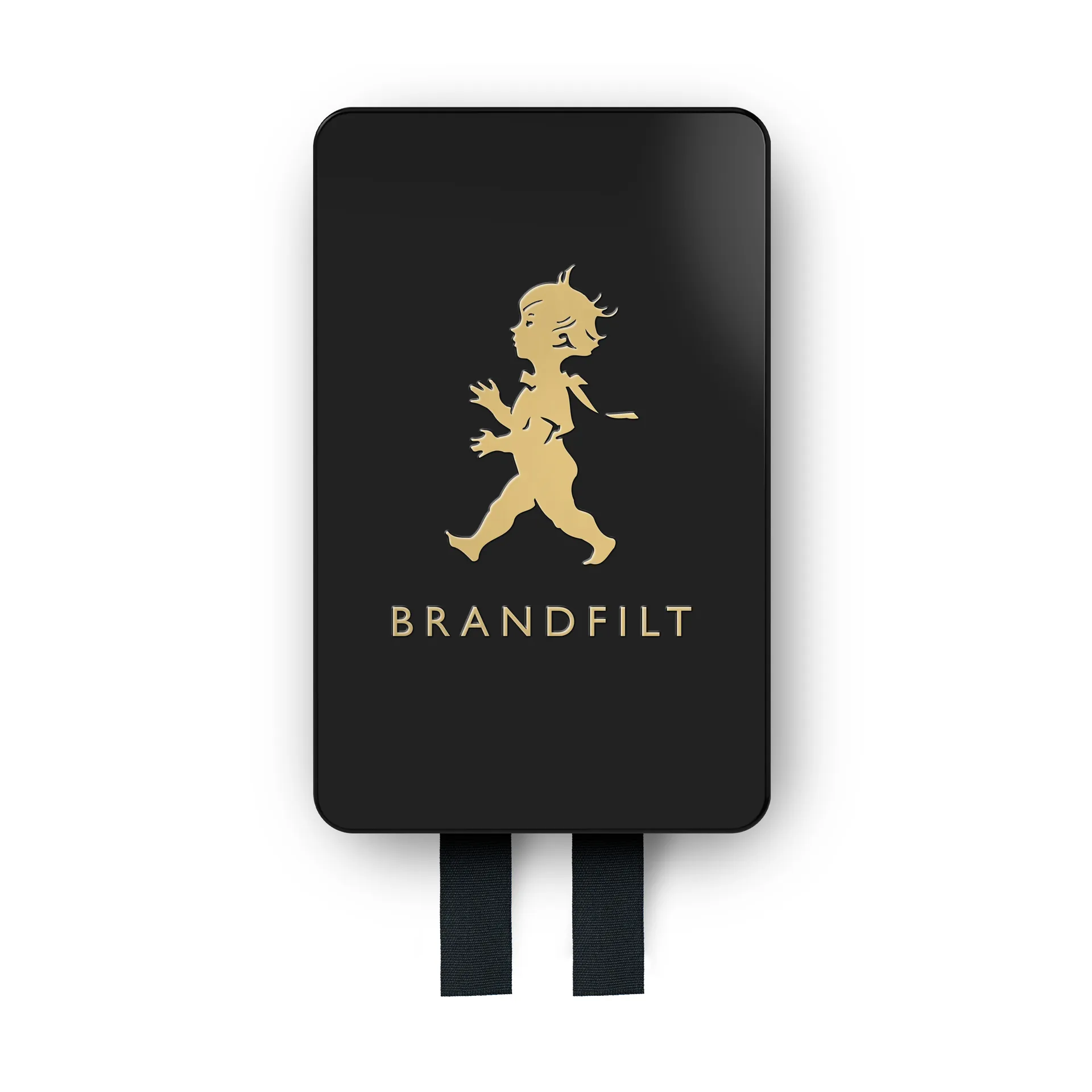 Solstickan branddeken 16x2,7x25 cm, Zwart-goud Solstickan Design