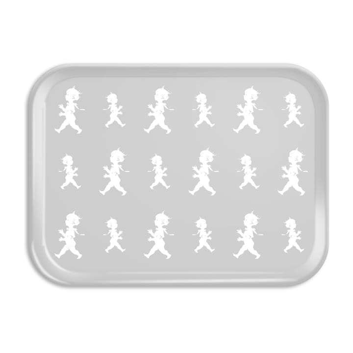 Solstickan dienblad 20x27 cm - Grijs - Solstickan Design