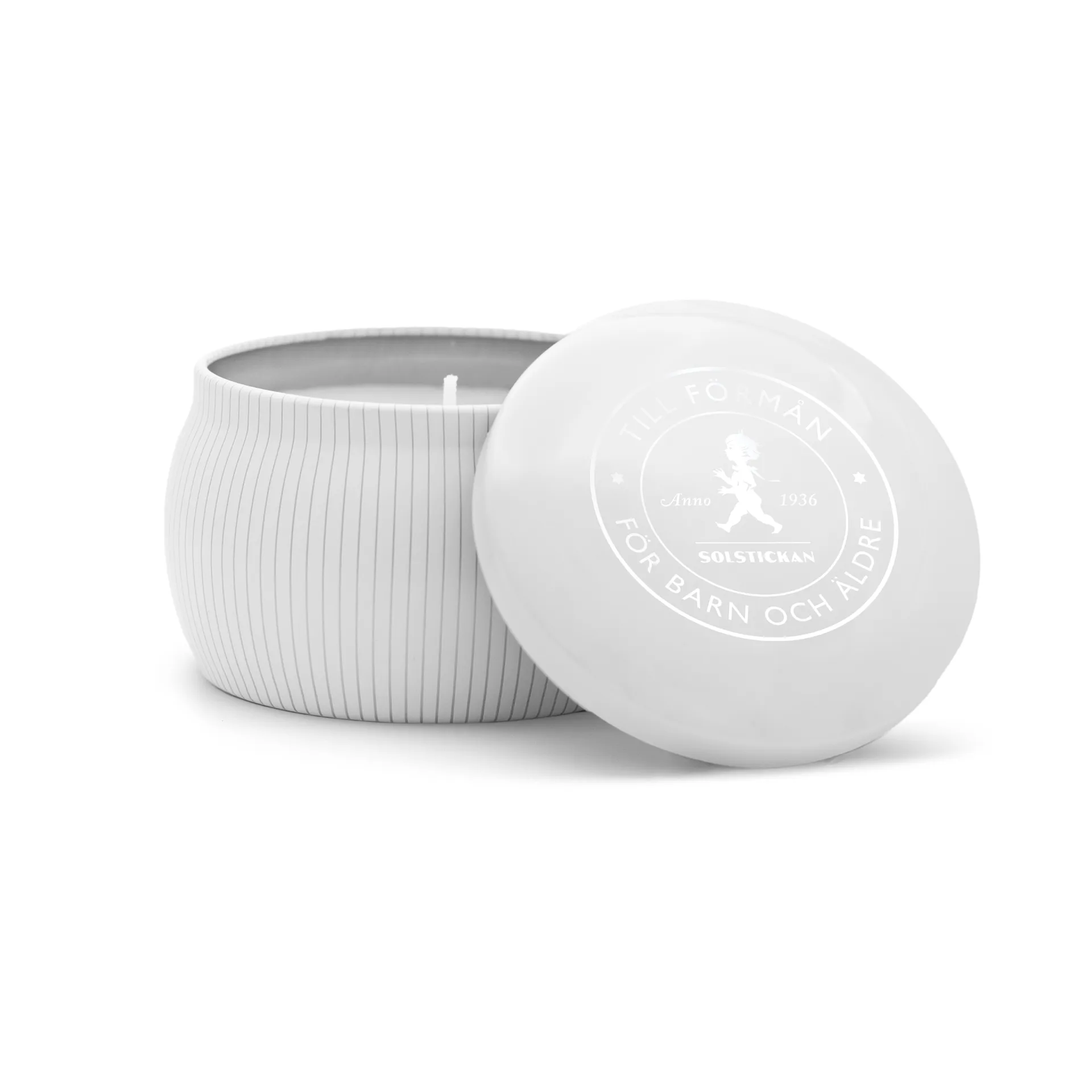 Solstickan geurkaars 25 h, Witte eucalyptus Solstickan Design