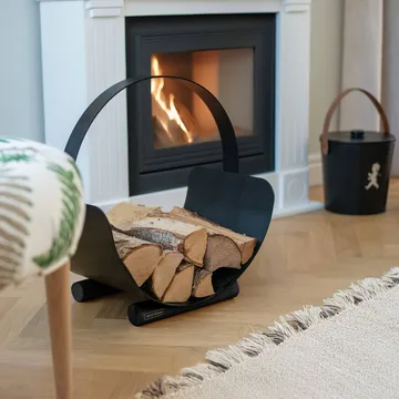 Solstickan haardhoutmand - Zwart - Solstickan Design