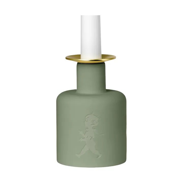 Solstickan keramische kandelaar - Groen - Solstickan Design