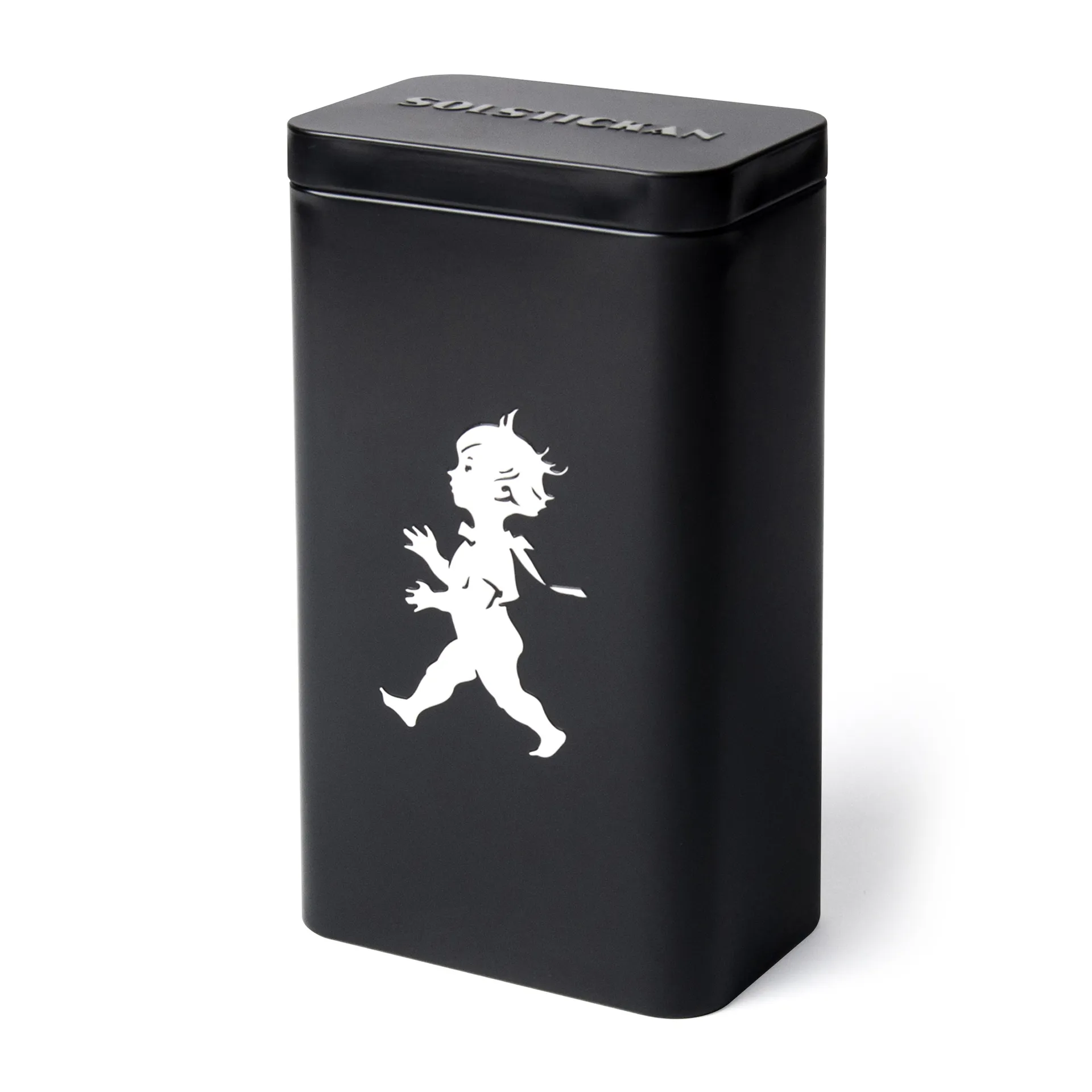 Solstickan koffieblik 20,5 cm, Matzwart Solstickan Design