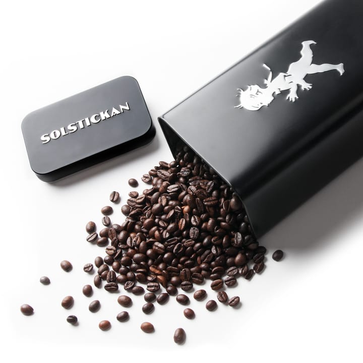 Solstickan koffieblik 20,5 cm, Matzwart Solstickan Design