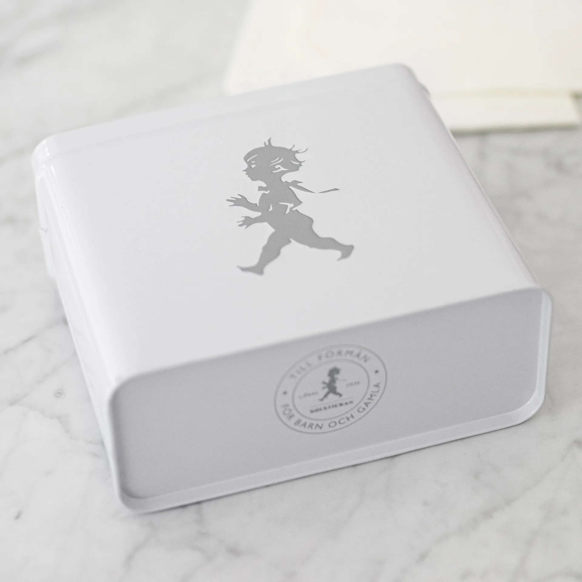 Solstickan koffiefilterblik 15,4x17 cm, Wit Solstickan Design