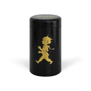 Solstickan luciferkoker 100-pack - Zwart-goud - Solstickan Design