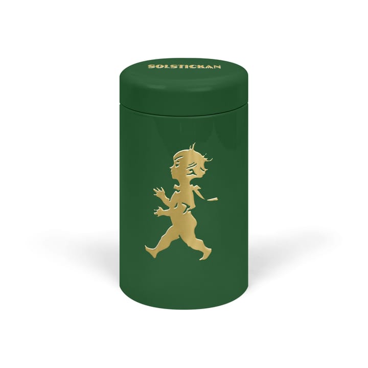 Solstickan lucifers 100-pack - Groen-goud - Solstickan Design