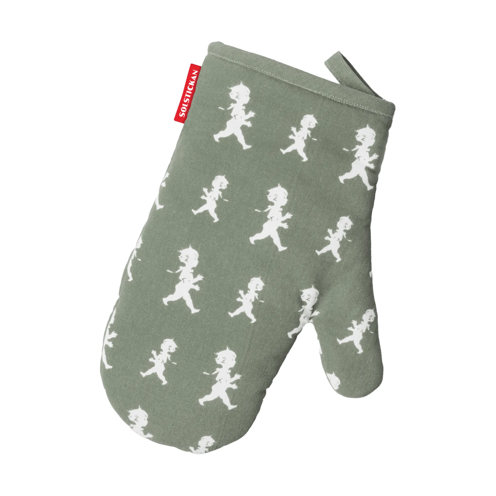 Solstickan ovenwant 22x30 cm, Groen Solstickan Design