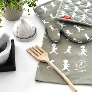Solstickan ovenwant 22x30 cm - Groen - Solstickan Design