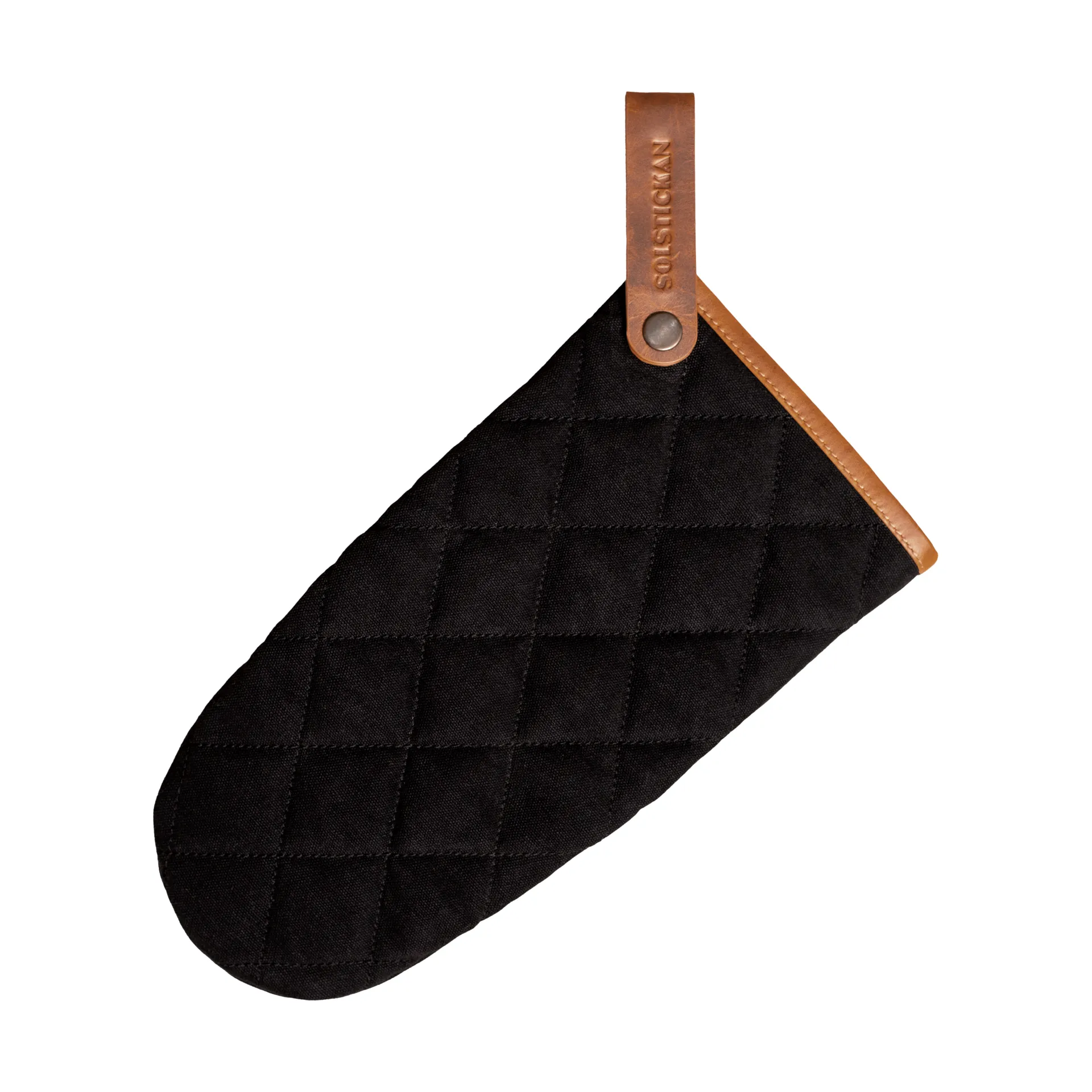 Solstickan ovenwant canvas, Zwart Solstickan Design