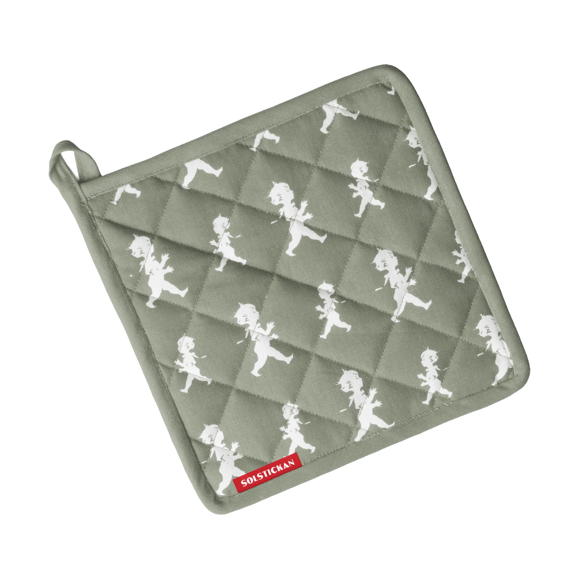 Solstickan pannenlap 22x22 cm, Groen Solstickan Design