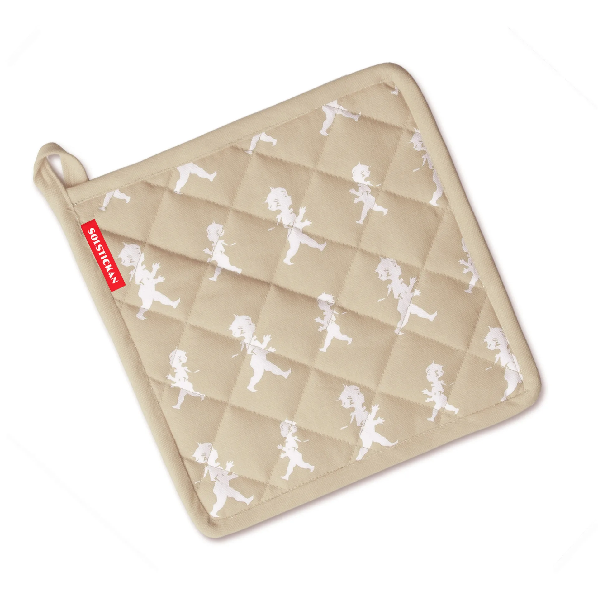 Solstickan pannenlap 22x22 cm, Zand Solstickan Design