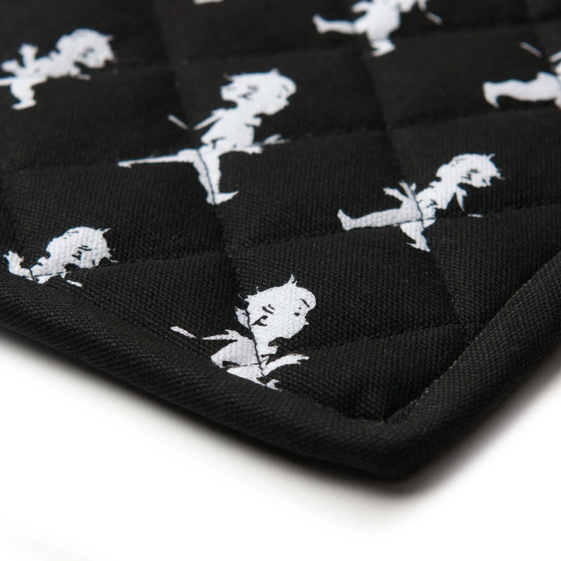 Solstickan pannenlap 22x22 cm, Zwart Solstickan Design