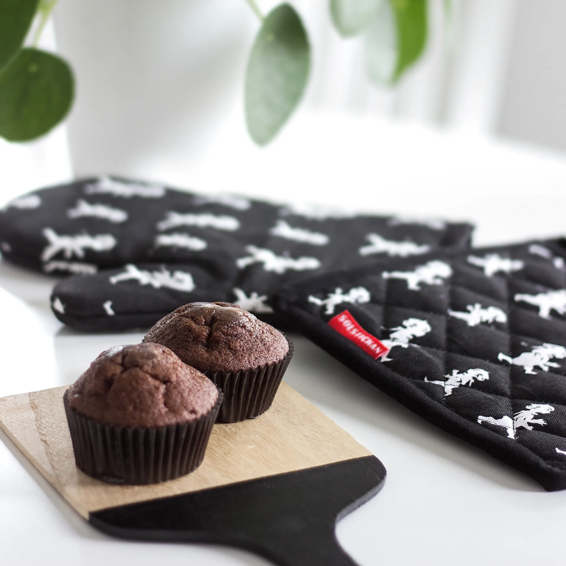 Solstickan pannenlap 22x22 cm, Zwart Solstickan Design