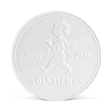 Solstickan pannenonderzetter Ø19 cm - Wit - Solstickan Design