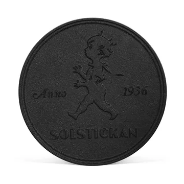 Solstickan pannenonderzetter Ø19 cm - Zwart - Solstickan Design
