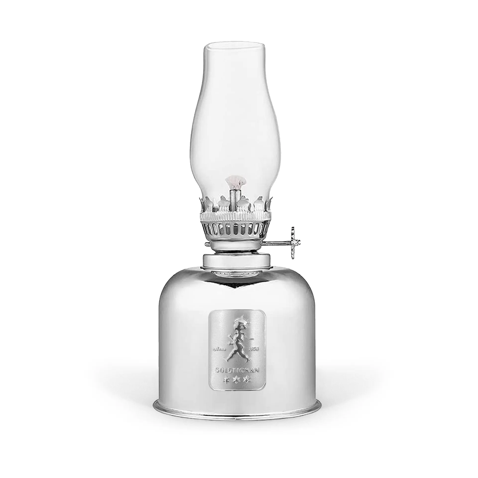 Solstickan paraffine-lamp, Zilver Solstickan Design