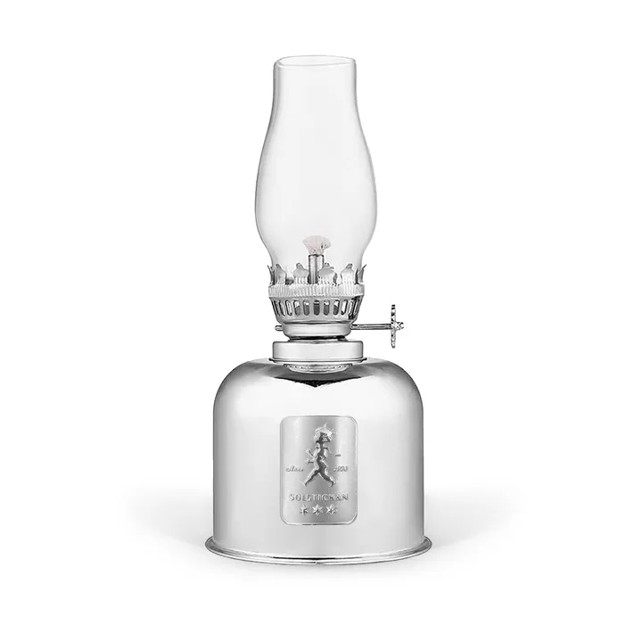 Solstickan paraffine-lamp - Zilver - Solstickan Design