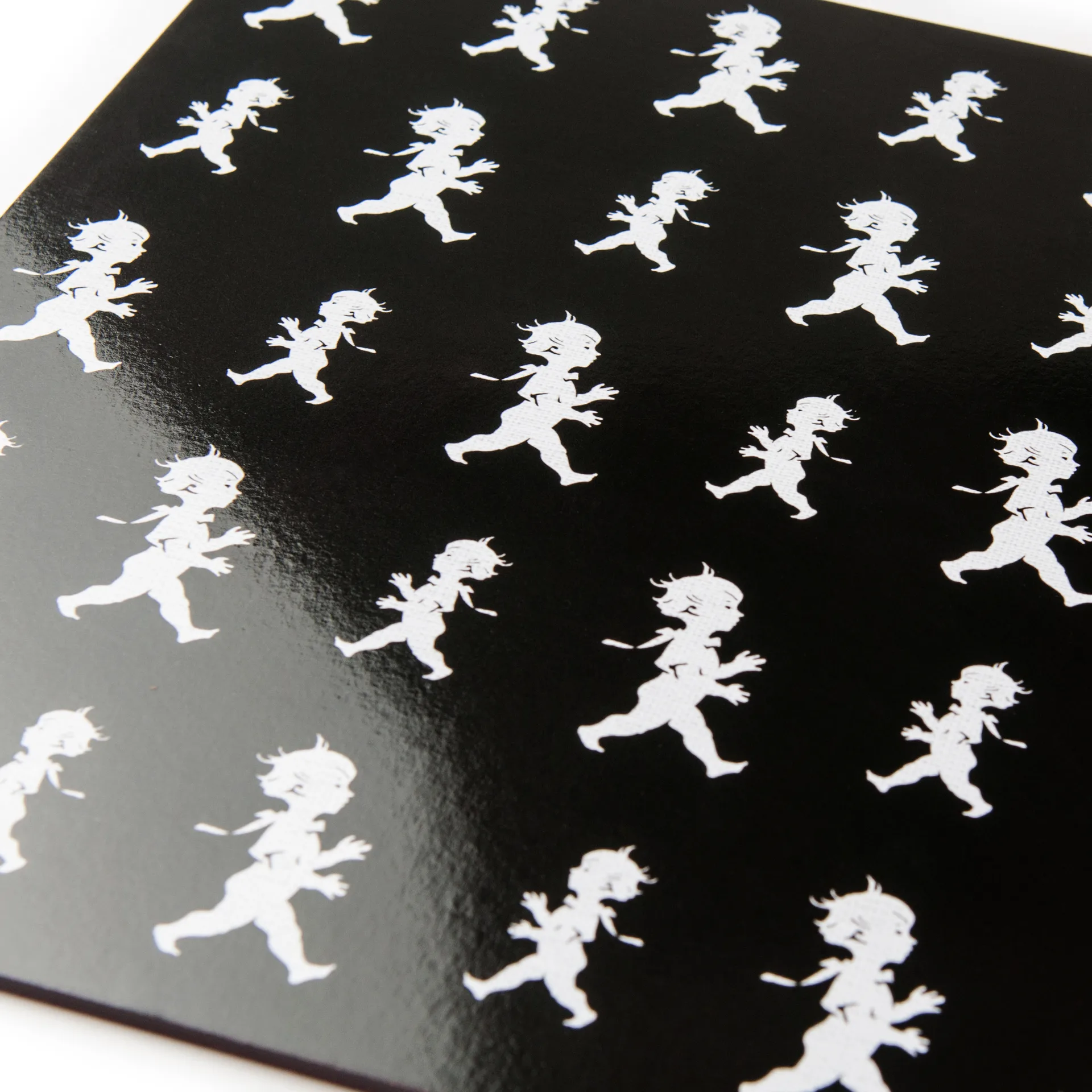 Solstickan placemat 30x40 cm 2-pack, Zwart Solstickan Design