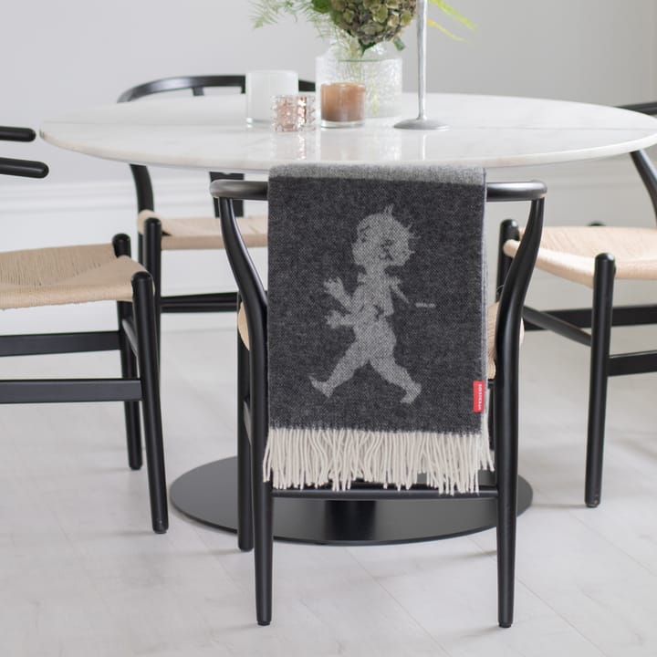 Solstickan plaid merinowol 130x170 cm, Antracietgrijs Solstickan Design
