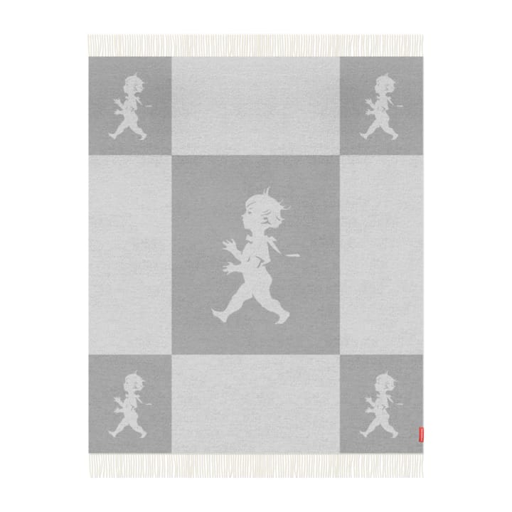 Solstickan plaid merinowol 130x170 cm - Lichtgrijs - Solstickan Design